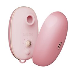 Vacuum clitoris stimulator - Qingnan No.0, silicone, pink