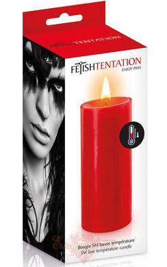 Свеча низкотемпературная - Fetish Tentation SM Low Temperature Candle Red