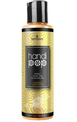 Delicious gel for exquisite manual and oral sex - Sensuva - Handipop Mango Smoothie (125 ml)