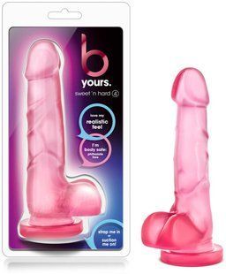 Фалоімітатор - B Yours Sweet n Hard 4 - Pink T330419 фото