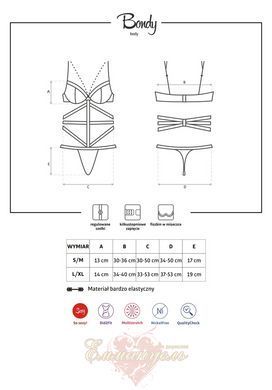 Obsessive Body Bondy Teddy, S/M 410212 &mdash; photos