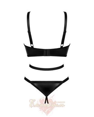 Сексуальне боди з відкритим доступом - Armares Obsessive чорне, розмір XS/S 411623 фото