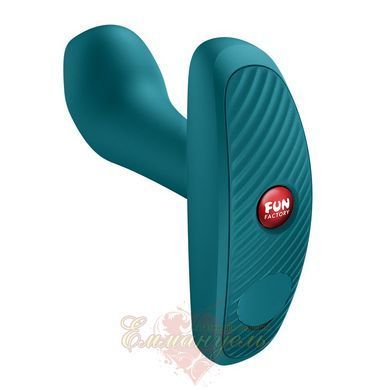 Анальная пробка Fun Factory Bootie Vibe Bottle Green SX3713 фото