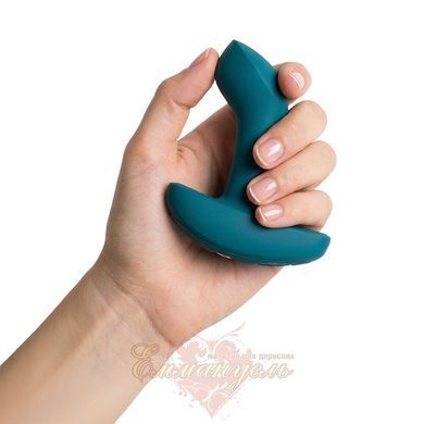 Анальная пробка Fun Factory Bootie Vibe Bottle Green SX3713 фото