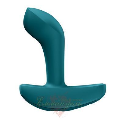 Анальная пробка Fun Factory Bootie Vibe Bottle Green SX3713 фото