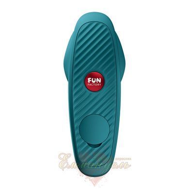 Анальная пробка Fun Factory Bootie Vibe Bottle Green SX3713 фото