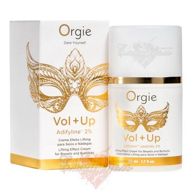 Cream with lifting effect for breasts and buttocks - ORGIE Vol + Up – Adifyline™ peptide 2%