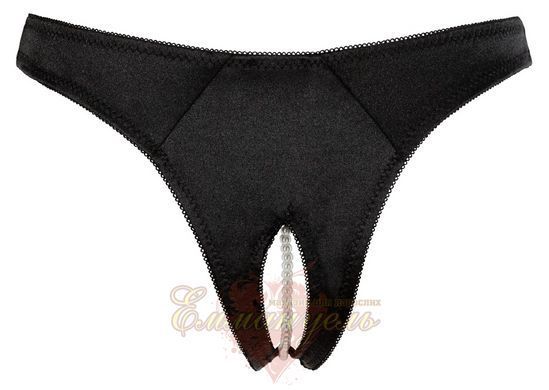 2321653 G-String Pearls black, S 513223216531021 &mdash; photos