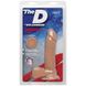 Dildo - Doc Johnson The D - Perfect D - 7 Inch With Balls - ULTRASKYN, 19 х 4,3
