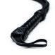 Flogger Cat, 9 braided tails 50 cm each, black color SO5187 - photos (6