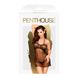 Fitted mesh shirt with thong - Penthouse - All Yours Black S/M