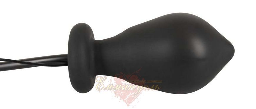 Надувний анальний віброплаг з пультом - Inflatable + Vibrating Butt Plug 61325964340000 фото