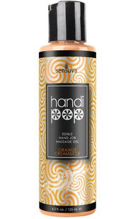 Вкусный гель для изысканных мануальных и оральных ласк - Sensuva Handipop Orange Creamsicle (125 мл)