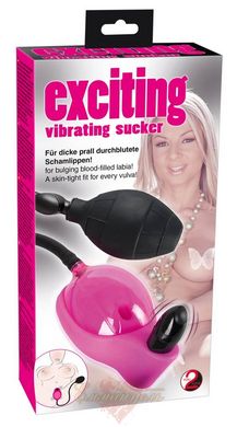 Женская помпа - Exciting Vibrating Sucker