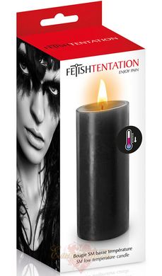 Свічка низькотемпературна - Fetish Tentation SM Low Temperature Candle Black