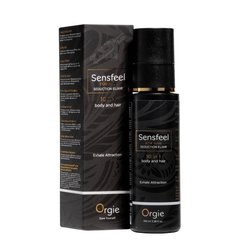 Мужской парфюмированный бальзам для волос и тела - Sensfeel Seduction Elixir 10 in 1 for Man - Pheromone Booster