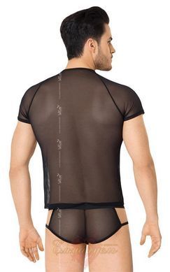 Men's underwear set - Shirt and Shorts 4607 - black, XL 5591460714 &mdash; photos
