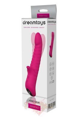 Вібратор - Dreamtoys Essentials Honey Bear Magenta &mdash; ротація та вібрація, 9 режимів DT21384 фото