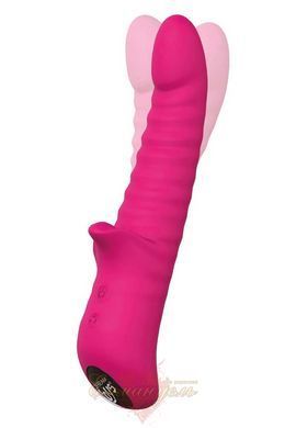 Вібратор - Dreamtoys Essentials Honey Bear Magenta &mdash; ротація та вібрація, 9 режимів DT21384 фото