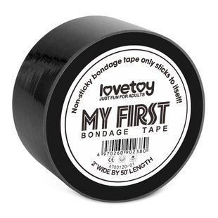 Bondage tape - My First Non Sticky Bondage Tape, Black 6452LVTOY220 &mdash; photos
