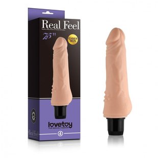 Реалистичный вибратор - Reel Feel Vibrator Flesh 7,5" LVTOY020