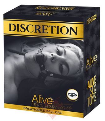Breathable gag - Alive Discretion Red
