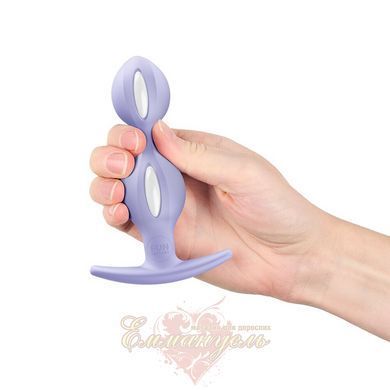 Анальні кульки Fun Factory B Balls Duo Purple з ефектом вібрації 3,2&ndash;3,6 см SX3691 фото