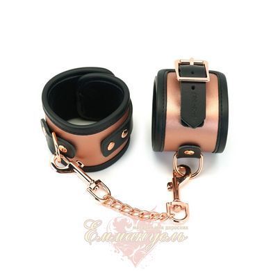 Наручники Liebe Seele Rose Gold Memory Wrist Cuff, натуральная кожа, розовое золото SO9496 фото