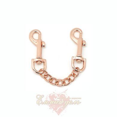 Наручники Liebe Seele Rose Gold Memory Wrist Cuff, натуральная кожа, розовое золото SO9496 фото