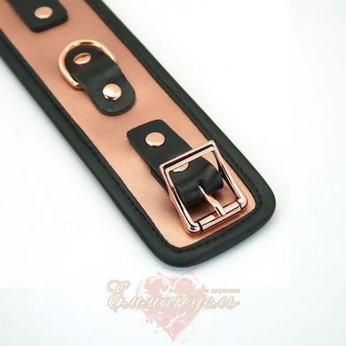 Наручники Liebe Seele Rose Gold Memory Wrist Cuff, натуральная кожа, розовое золото SO9496 фото