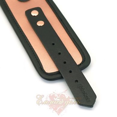 Наручники Liebe Seele Rose Gold Memory Wrist Cuff, натуральная кожа, розовое золото SO9496 фото