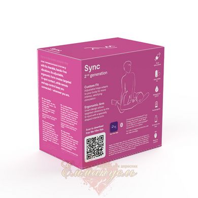 Вибромассажер для пар - We-Vibe® - Sync 2 Rose