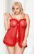 Peignoir - Kaya Plus Size Red, XXXL 55911547310 &mdash; photos