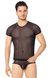 Men's underwear set - Shirt and Shorts 4607 - black, XL