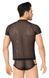 Men's underwear set - Shirt and Shorts 4607 - black, XL 5591460714 - photos (2