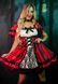 Erotic Little Red Riding Hood costume - Leg Avenue Gothic Red Riding Hood XL, dress, cape