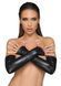 Noir Handmade F213 митенки из экокожи без пальцев, эластичные S SX0081 фото 1