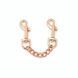 Наручники Liebe Seele Rose Gold Memory Wrist Cuff, натуральная кожа, розовое золото SO9496 фото 6