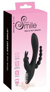 Вибромассажер тройной - Smile Triple G-Spot Vibrator