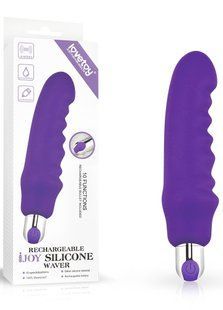 Вибратор - Rechargeable IJOY Silicone Waver Purple 6452LVTOY384 фото