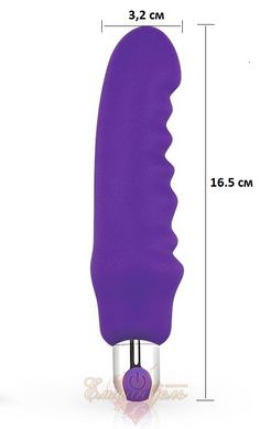 Vibrator - Rechargeable IJOY Silicone Waver Purple