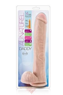 Фалоімітатор гігант - Daddy 35,5 см Sensa Feel, кібершкіра T331174 фото