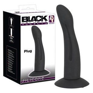 Стимулятор - Black Velvets Black Plug 61325243360000 фото