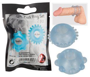 Эрекционные кольца - Cock Ring Set pack of 2 61325135980000 фото