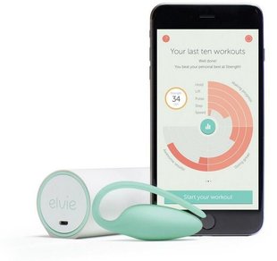 Премиум тренажер Кегеля - Elvie Exercise Tracker, индукционная зарядка, PRO-приложение, без вибрации