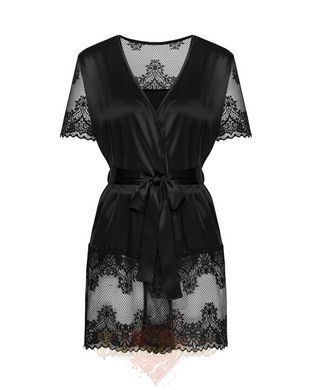 Obsessive Maderris Peignoir black, XS/S 411531 &mdash; photos