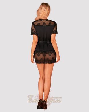 Obsessive Maderris Peignoir black, XS/S 411531 &mdash; photos