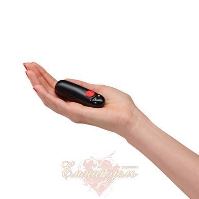 Віброкуля - Fun Factory Massage BULLET, чорна, діаметр 2,5 см, 3 швидкості, 3 малюнки вібрації SX0948 фото
