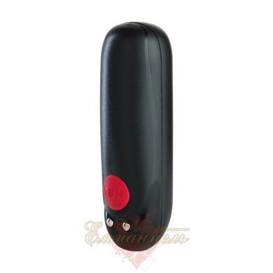 Віброкуля - Fun Factory Massage BULLET, чорна, діаметр 2,5 см, 3 швидкості, 3 малюнки вібрації SX0948 фото