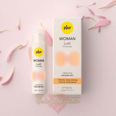 Інтимний гель - Pjur WOMAN Lust Intense, рідкий вібратор, 15 мл PJ16248 фото